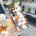 thumbnail image 4 of Protección de moda: Funda de teléfono plateada de doble capa esmerilada con ilustración de moda para iPhone 15 Pro Max 14 13 12 Pro 11, 4 of 4