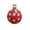 A, variant on DAMAI 23.6 Inch Giant PVC Inflatable Christmas Ball Ornaments,Red and White Striped Dots Inflatable Christmas Ball Ornaments for Xmas Outside Holiday Lawn Porch Decorations