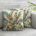 thumbnail image 3 of COMIO Pineapple Throw Pillow Covers Pillow Cover with Zipper Throw Pillow Cases Double Sided Plush Pillow Covers Decorative Throw Pillows Covers for Couch Living Room Bedroom, 3 of 5