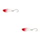 thumbnail image 2 of Advancent Kit de cucharas de trucha, señuelo de pesca tembloroso, cebo giratorio de un solo gancho, cebos de hundimiento, agua dulce, agua Rojo 2.5 g 2Conjunto, 2 of 6