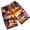 E001, variant on FLMEI Men's Beach Shorts Elastic Waist Printed Five Pants Loose Swim Trunks Quick Dry Summer Sweat Shorts for Mens M-4XL