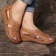 thumbnail image 1 of Sandalias planas huecas con punta redonda Retro Low-top Roman Zapatos de mujer Wmkox8yii shjk3923, 1 of 3