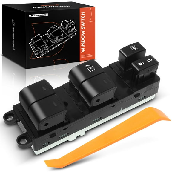 A-Premium Front Driver Side Master Power Window Switch Compatible with Nissan Sentra 2007, Sedan, Replace# 25401ET000, 1S14491