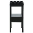 thumbnail image 5 of Safavieh Darlyn Traditional Wood End Table, Matte Black, 5 of 12