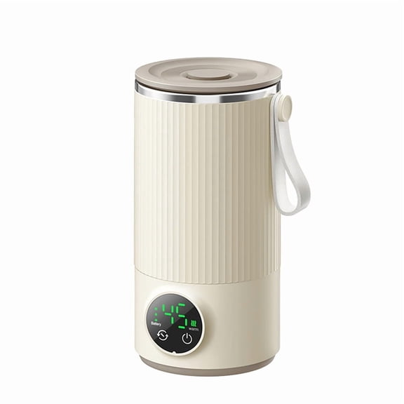 Portable Bottle Warmer & Mixer,Baby Bottle Warmer for Breastmilk & Formula,Defrost,Leakproof,Accurate Temp Control