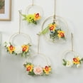thumbnail image 4 of Mini Artificial Flowers for Decoration, 10 Pieces Small Fabric Silk Flowers Fake Wildflowers Garland Decoration Multicolor Decor for Home Wedding DIY Crafts Decoration, 4 of 7