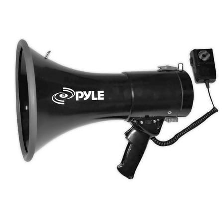 PylePro 50 Watts Professional Piezo Dynamic Megaphone w/3.5mm Aux-In For Digital Music/iPod - 50 W Amplifier - Pyle pmp53in