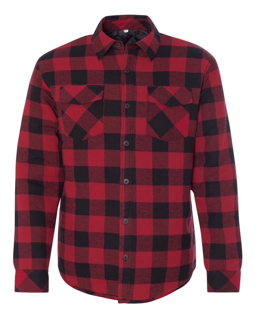 Burnside Men's Quilted Flannel Jacket, Style 8610 - Walmart.com