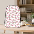 thumbnail image 5 of Susaid Watermelon Print Clear Backpack See Through Transparent Plastic Clear Bookbags for School, College, Stadium,Work, 5 of 7