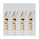 thumbnail image 2 of 8PCS HIFI Banana Y Spade Y Gold Plated Pure Copper Screw Fork HiFi Speaker Spade Connector Plugs-Co, 2 of 5