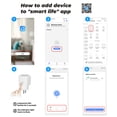thumbnail image 1 of Tuya WiFi Smart Plug Control de voz para sala de estar Estudio Dormitorio (16A Blanco) Likrtyny Para estrenar, 1 of 9
