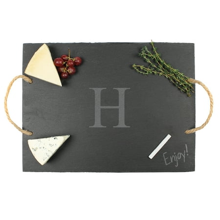 Personalized Slate 15.5-Inch Serving Board with