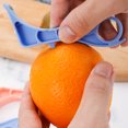 thumbnail image 4 of 2PCS multifunctional circular peeler fruit peeler plastic orange peeler apple peeler, 4 of 6