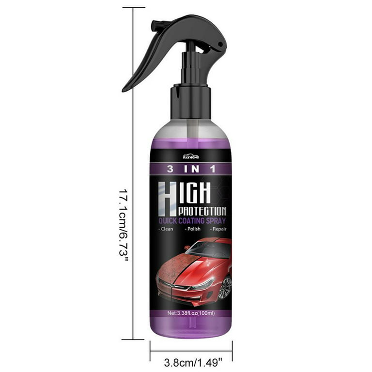 Tohuu Ceramic Coating Spray For Cars High Protection Car Shield Coating  Clear Coat Spray Paint Car Parts And Repair Refinishing For Cars  Motorcycles Car Polish durable 