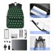 thumbnail image 4 of Fotbe Green Buffalo Plaid Merry Christmas Mochila Ligera Casual para Laptop para Hombres y Mujeres, Mochila Impermeable de Uso Diario, Mochila para Universidad, 4 of 6