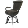 thumbnail image 2 of Miami 30" Metal Bar Stool - A Base - Plumley Cocoa - Grey, 2 of 2