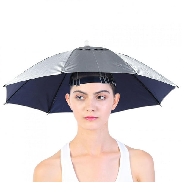 Compact Size Umbrella Hat, Outdoor Fishing Umbrella Hat, Folding