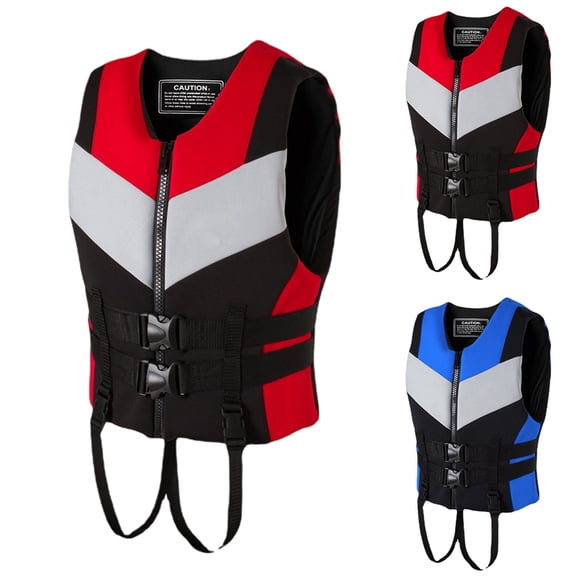 WANGJING Kayak Life Vest for Adults , Buoyancy Vest , Lightweight Life Jackets for Adults for Boating, Wakeboarding, Waterskiing & Your Favorite Water Activities