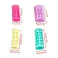 thumbnail image 4 of Guardurnaity Rulos para el cabello de 36 piezas, operación estilo tonto, colores brillantes, colores variados, peluquería, sin calor, Cuidado del cabello, 4 of 6