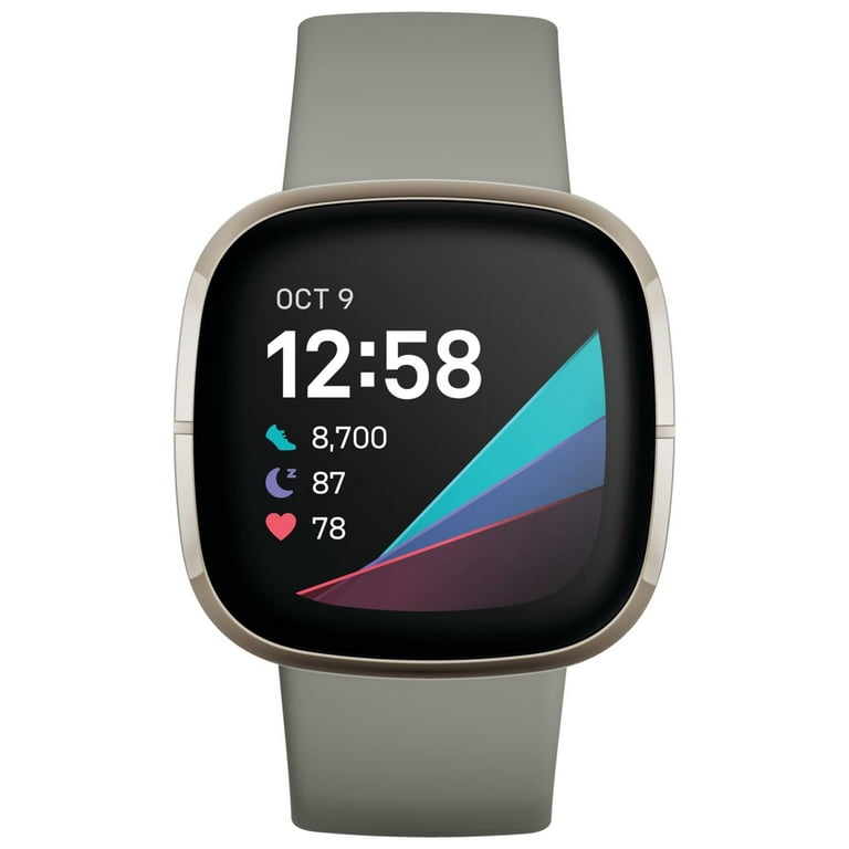 Fitbit Sense Smartwatch - Sage Grey/Silver 