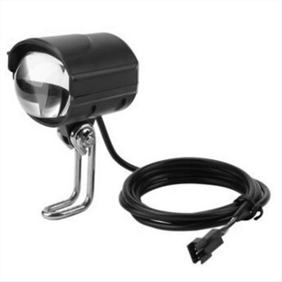 E-Bike Led Headlight Bicycle Light with 80-100db Loud Horn Waterproof Bike Headlights for Night Riding