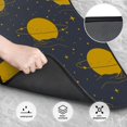 thumbnail image 3 of XMXT Waterproof Floor Mats for Cars, Planet Moon Background Non-Slip Universal Fit Auto Carpet Car Decor Mat for Women Men, Set of 4, 3 of 6