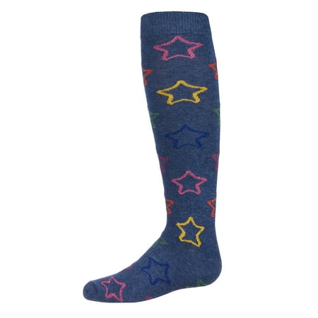 

MeMoi Star Shine Cotton Blend Knee High Socks - Girls - Female
