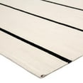 thumbnail image 2 of Jaipur Living Corbina Indoor Outdoor Stripes Ivory Black Area Rug 7'6"X9'6", 2 of 4