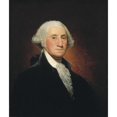 thumbnail image 2 of William Winstanley 12x14 Black Ornate Wood Framed Double Matted Museum Art Print Titled: George Washington (1803), 2 of 5