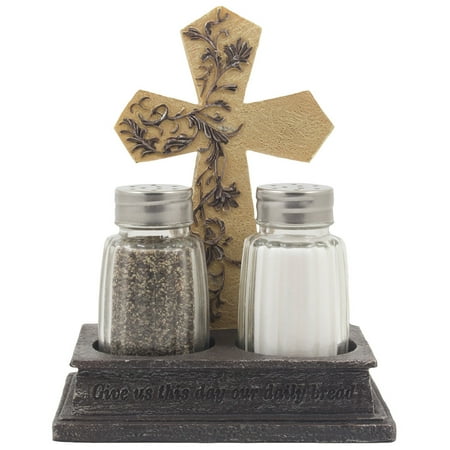 Give Us This Day Our Daily Bread Salt And Pepper Shaker Set With