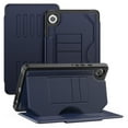 thumbnail image 2 of Multi-Layers Protective Case for Samsung Galaxy Tab A9 8.7" 2023 Cover, Flip Magnetic PU Leather Cover with Kickstand Card Holders Shockproof Hybrid Case for Samsung Tab A9 (SM-X110/X115), Navyblue, 2 of 9