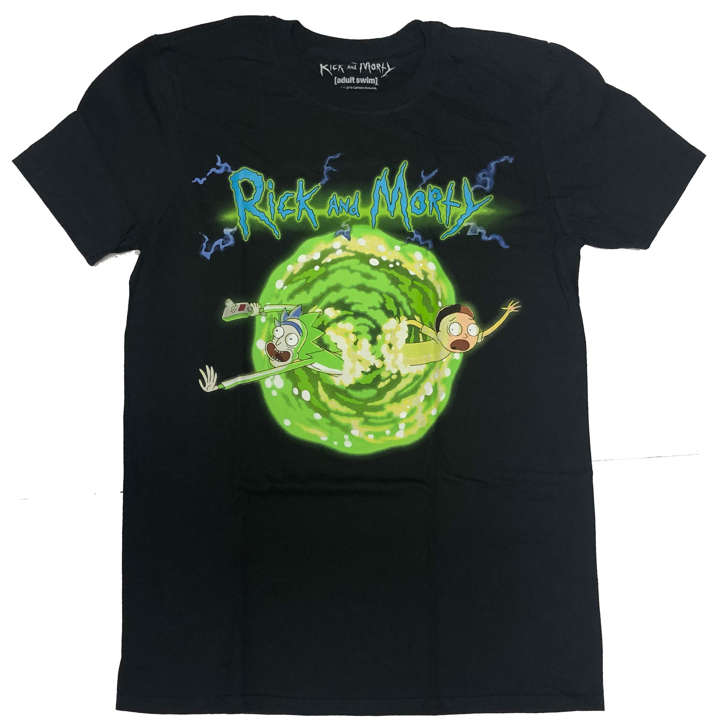 Rick and Morty Portal Men's Tee Shirt 