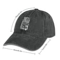 thumbnail image 2 of The Heavens Are Roaring Charcoal Hat Adjustable Funny Fashion Unisex Baseball Cap for Men Women, 2 of 7