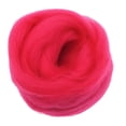 thumbnail image 2 of Lana de Fieltro Itinerante de Lana Suave Hecha a Mano de 10g para Material Artesanal de Fieltro de de Bricolaje Rojo cereza Macarena Wool Roving, 2 of 8
