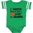 thumbnail image 3 of Inktastic I Watch Basketball with Grandpa Boys Baby Bodysuit, 3 of 5