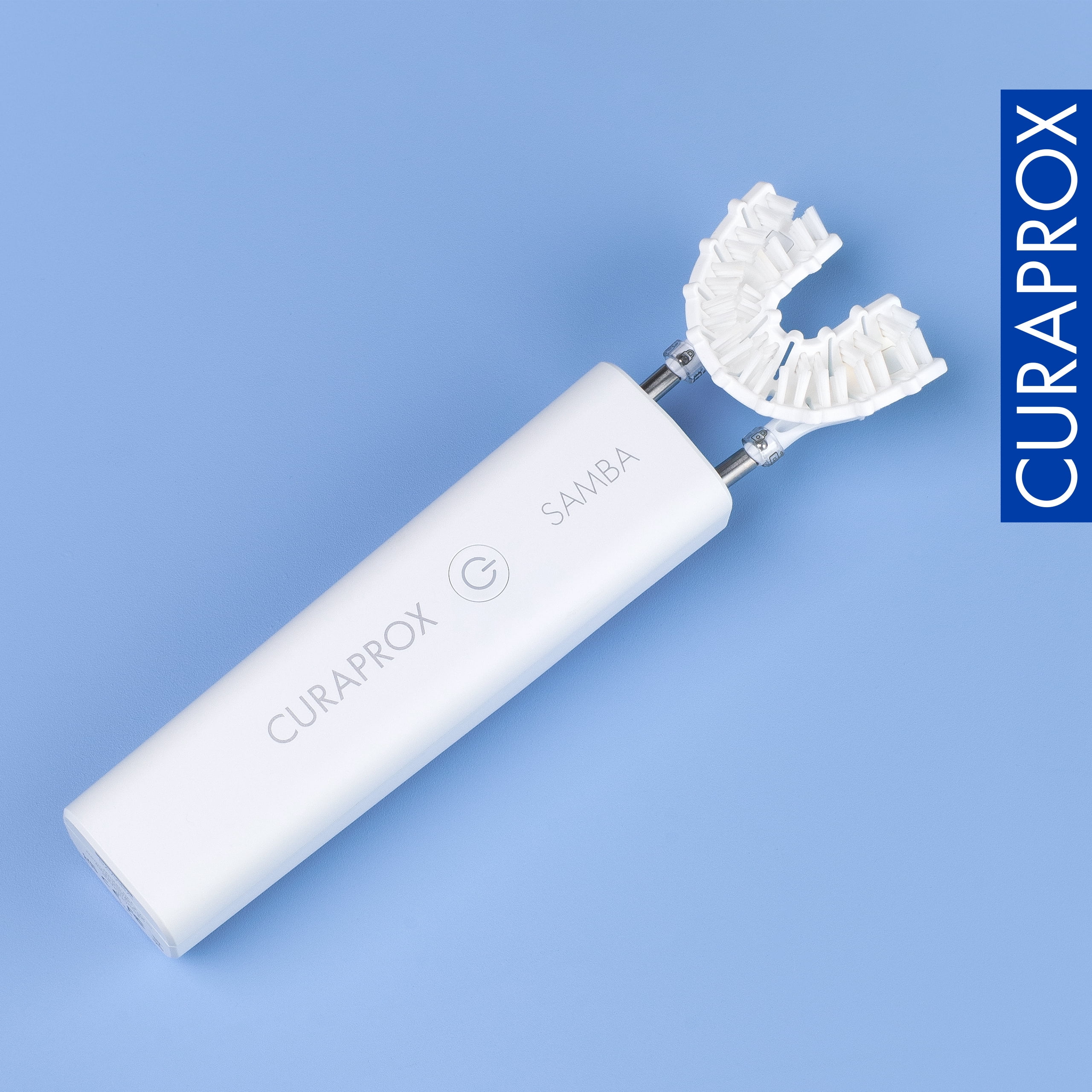 Curaprox Samba Toothbrush, Robotic Full-Mouth Toothbrush for Effortless 60-Second Cleaning