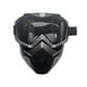 thumbnail image 3 of Máscara de soldador Gafas de soldadura desmontables Protección ocular antivaho Máscara de soldadura Vidrio gris, 3 of 9