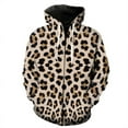 thumbnail image 5 of Sudadera con capucha y cremallera con estampado 3D de leopardo para hombre, moda Harajuku, textura de piel de animal, sudaderas de manga larga, ropa de calle, sudaderas de hip hop, 5 of 5