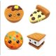 thumbnail image 1 of Juguetes para apretar que aumentan lentamente de tamaño, juguetes antiestrés blandos kawaii, gofres, pasteles, pizzas, tazas de café, 1 of 5