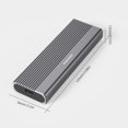 thumbnail image 2 of Caja SSD M.2 NVMe/NGFF Wdftyju externa 10 Gbps tipo C, 2 of 9