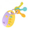 thumbnail image 2 of Baby Musical Smart Car Remote Key With Light And Sound Early Educational Learning Teething Play Toys For Kids 12 Months And Up, 2 of 5