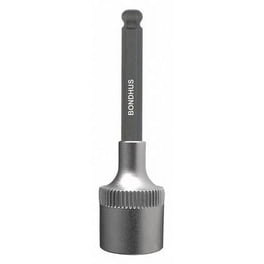 Bondhus 7-Piece Ball End Socket Bit Set — Fits Standard Sockets, Made In USA
