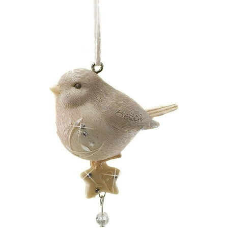Foundations Believe Bird with Star Ornament