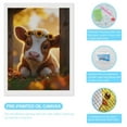 thumbnail image 3 of Diamond Art Kits for Adults, Cuteness Autumn Calf Sunflower 5D Diamond Painting Kits for Adults Beginners, DIY Full Drill Diamond Painting, Gem Art and Crafts 12x16, 3 of 7