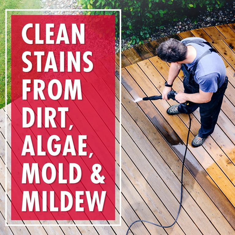 30 SECONDS Outdoor Cleaner for Stains from Algae, Mold and Mildew