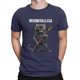 thumbnail image 5 of Camiseta Meowtallica para hombre, diseño de gato mental pesado, de algodón, creativa, cuello redondo, manga corta, 5 of 7