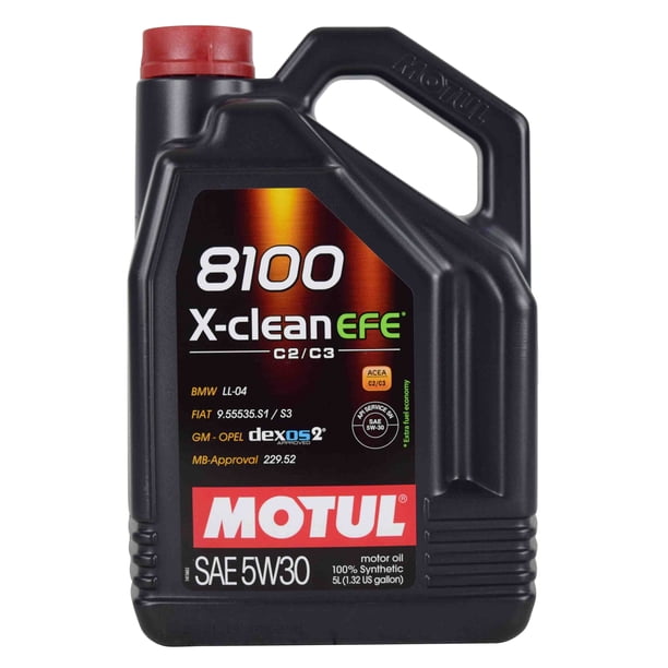 メンテナンス MOTUL 8100 X-clean+ 5W-30 5L Free Shipping! Motul 8100 X-Clean EFE 5W30 5L - Walmart.com