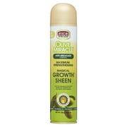 African Pride Olive Miracle Shine Enhancing Maximum Strengthening Magical Growth Sheen Hair Spray, 8 oz