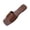 Coffee, variant on Willtoo Women Slide Sandals Chunky Wooden Sole Open Toe Slip on Flat Heel Mules Studded Rivet Summer Beach Outdoor Shoes
