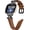 Brown, variant on REQO Compatible with Fitbit Versa 4&Sense 2 Band Women Men,Leather Black headband Replacement Sports & Fitness Watch Wristband Compatible with Fitbit Versa 3&Sense bands for women men